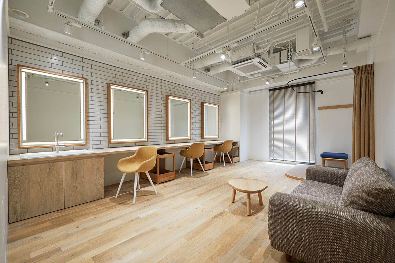 メイクルームの写真