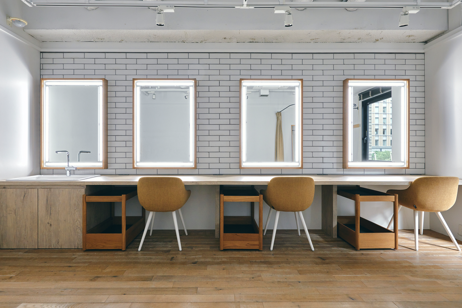 メイクルームの写真